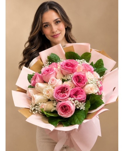 BLUSH ROMANCE BOUQUET