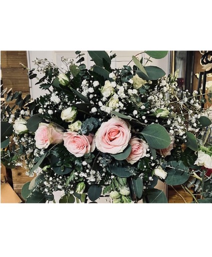 Blush Rose Arbor topper Wedding