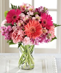 PINK RAYS ARRANGEMENT 