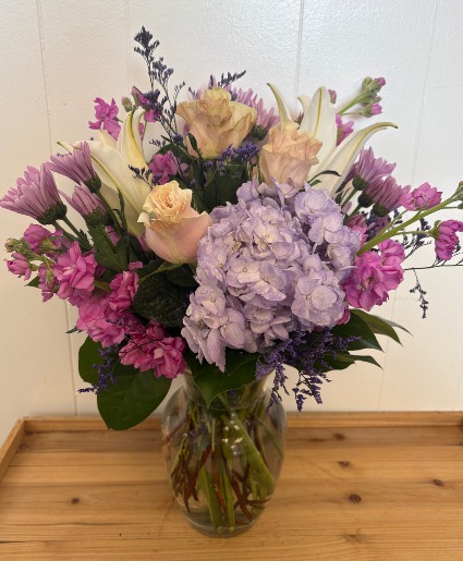 Blushing Beauty Fresh Arrangement 