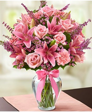 Blushing Beauty vase