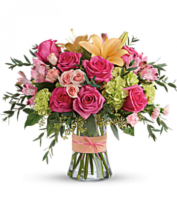 BLUSHING BEAUTY Vase Arrangement