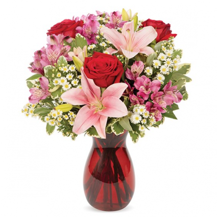 Blushing Blooms 