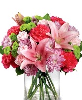 Blushing Blooms Bouquet  