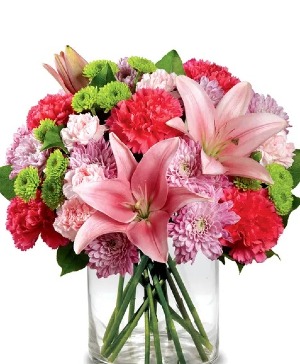 Blushing Blooms Bouquet  