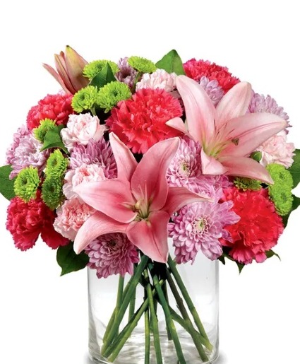 Blushing Blooms Bouquet  