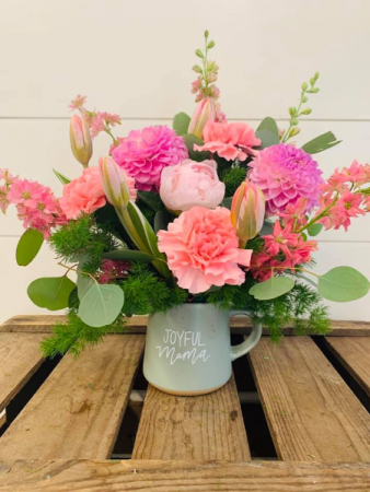 Blushing Blossoms  Floral Arrangement