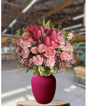 Blushing Bouquet Green Thumbers Special
