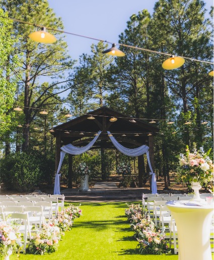 Little America Isle Flowers and Arch Drape 