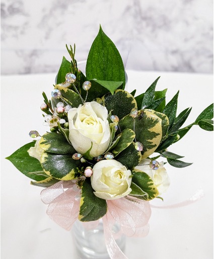 Blushing Elegance Corsage