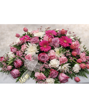 Blushing Farewell for Mom 