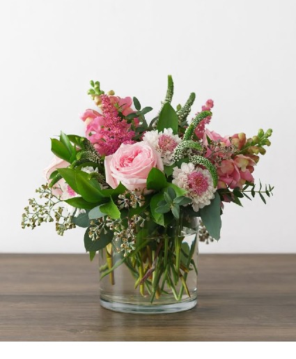 Blushing Garden * all around design* Vase Arrangment 
