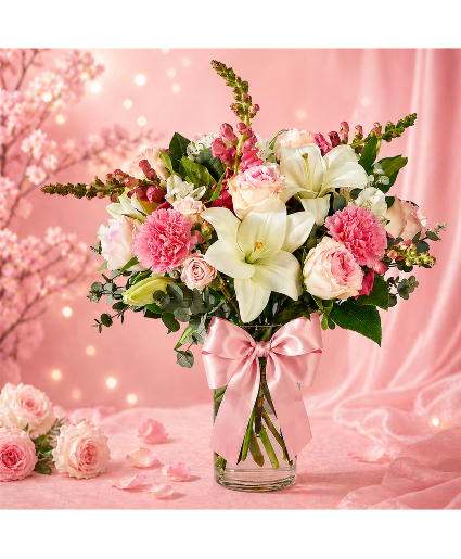 Blushing Lily Grace Call Us for Faster Service & Daily Specials: (915) 303-8500 Text Us to Order Anytime: (915) 505-3708 Your trusted source for Flowers & Delivery in El Paso TX