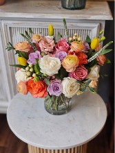 Blushing Love in a Vase 