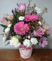 Blushing Love Fresh Arrangement