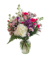 Blushing Meadow Vase Arrangement