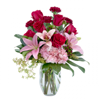 Blushing Rose Arrangement