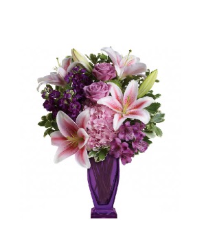 Blushing Violet Bouquet 