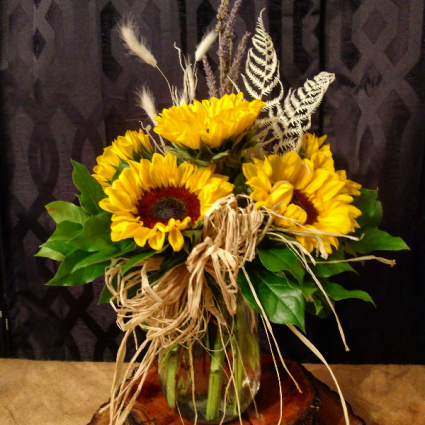 Boho sunflowers  