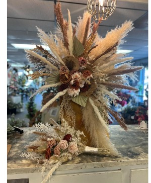 Boho theme  silks/ dried