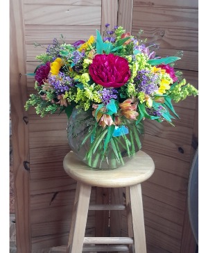 Bold and Beautiful Bubble bowl vase