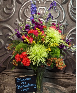 Bold & bright  Vase arrangement 