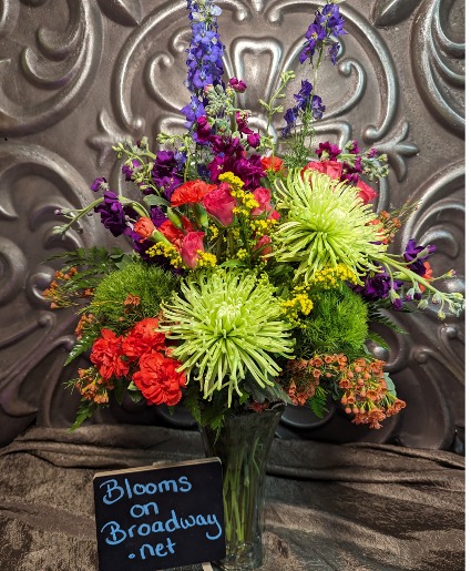 Bold & bright  Vase arrangement 