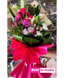Bold In Fushia Bouquet
