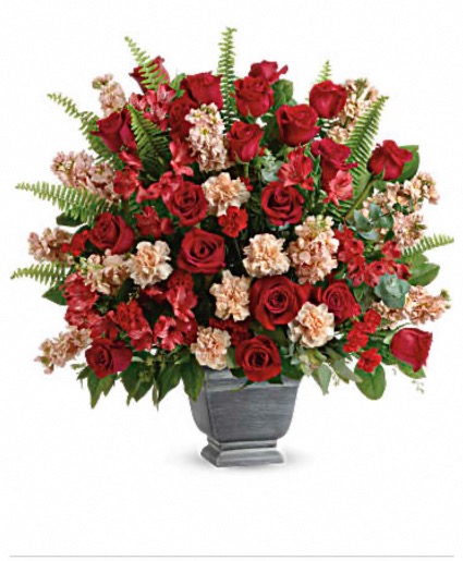 Bold tribute bouquet  