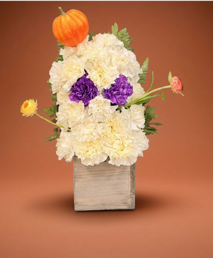 Boo-Donna Halloween Floral Ghost