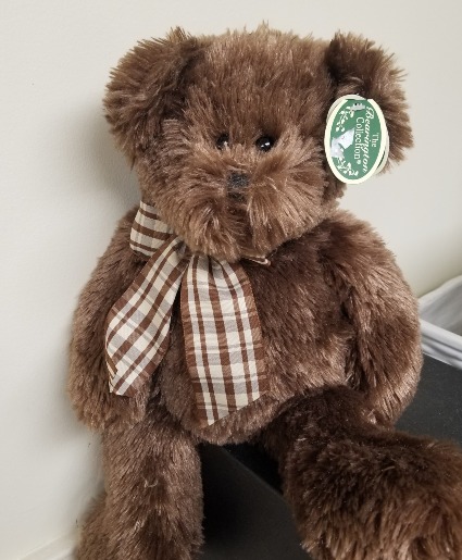 Bosco  with 3 balloons Bearington Bear