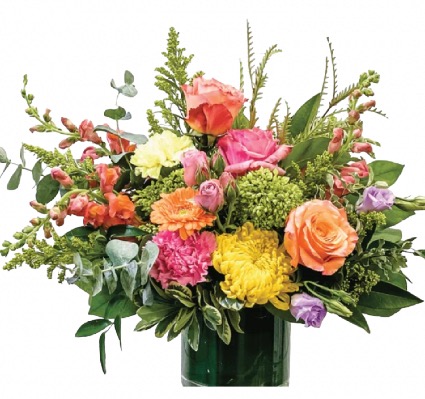 Botanic Blooms Garden  Vase 