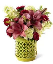 Botanical Garden Flower Arrangement  