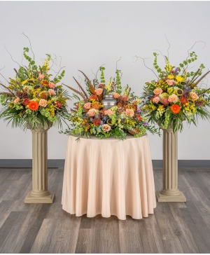 Bountiful Collection Urn Tribute 3 Piece Set 
