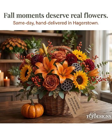 Bountiful Harvest  in Hagerstown, MD | TG Designs - The Flower Senders