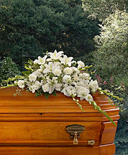 Bountiful Memories Casket Spray 