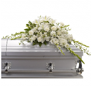 Bountiful Memories Casket Spray 