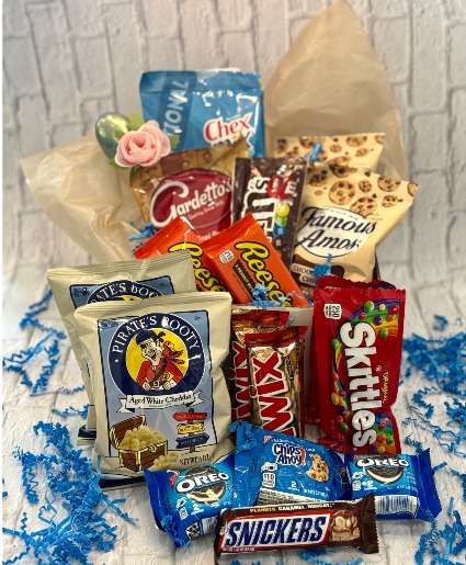 Bountiful Snack Basket Gift Basket