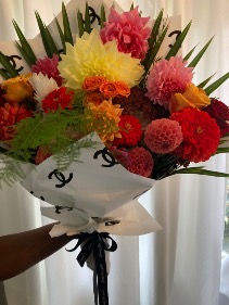 HAND TIED BOUQUET  Wrapped Bouquet 