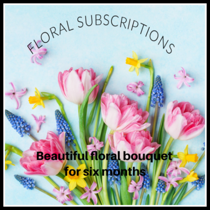 Bouquet Monthly Six Floral Bouquet Subscription