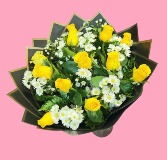 Bouquet of 12 Yellow Roses? 
