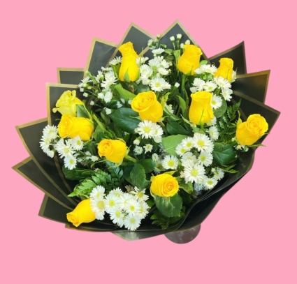 Bouquet of 12 Yellow Roses? 