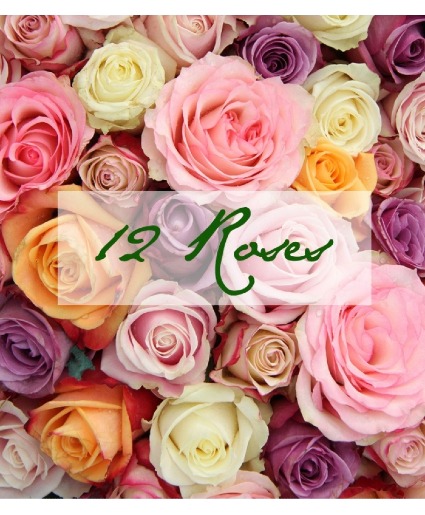 Bouquet of fresh roses 