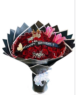 50 Bouquet of Roses Roses 