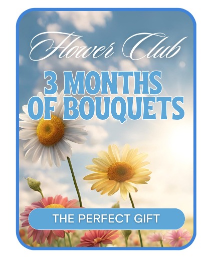 Bouquet of the Month Club (3) Flower Arrangement