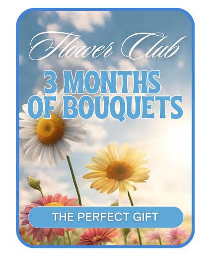 Bouquet of the Month Club (3) Flower Arrangement
