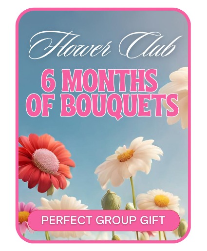 Bouquet of the Month Club (6) Floral Arrangement