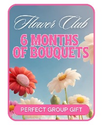 Bouquet of the Month Club (6) Flower Arrangement