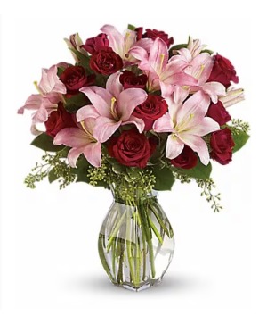  Bouquet Pink and Red 