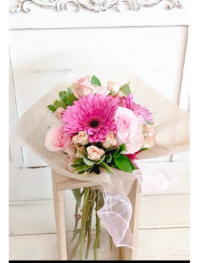 Bouquet style of mixed flowers  